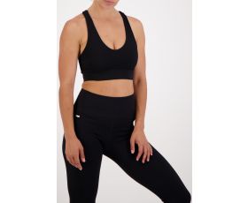 Lune Active - Indi Racer Back Rib Bra  - zwart - L